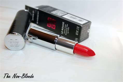 givenchy 306 lipstick|givenchy le rouge lipstick.